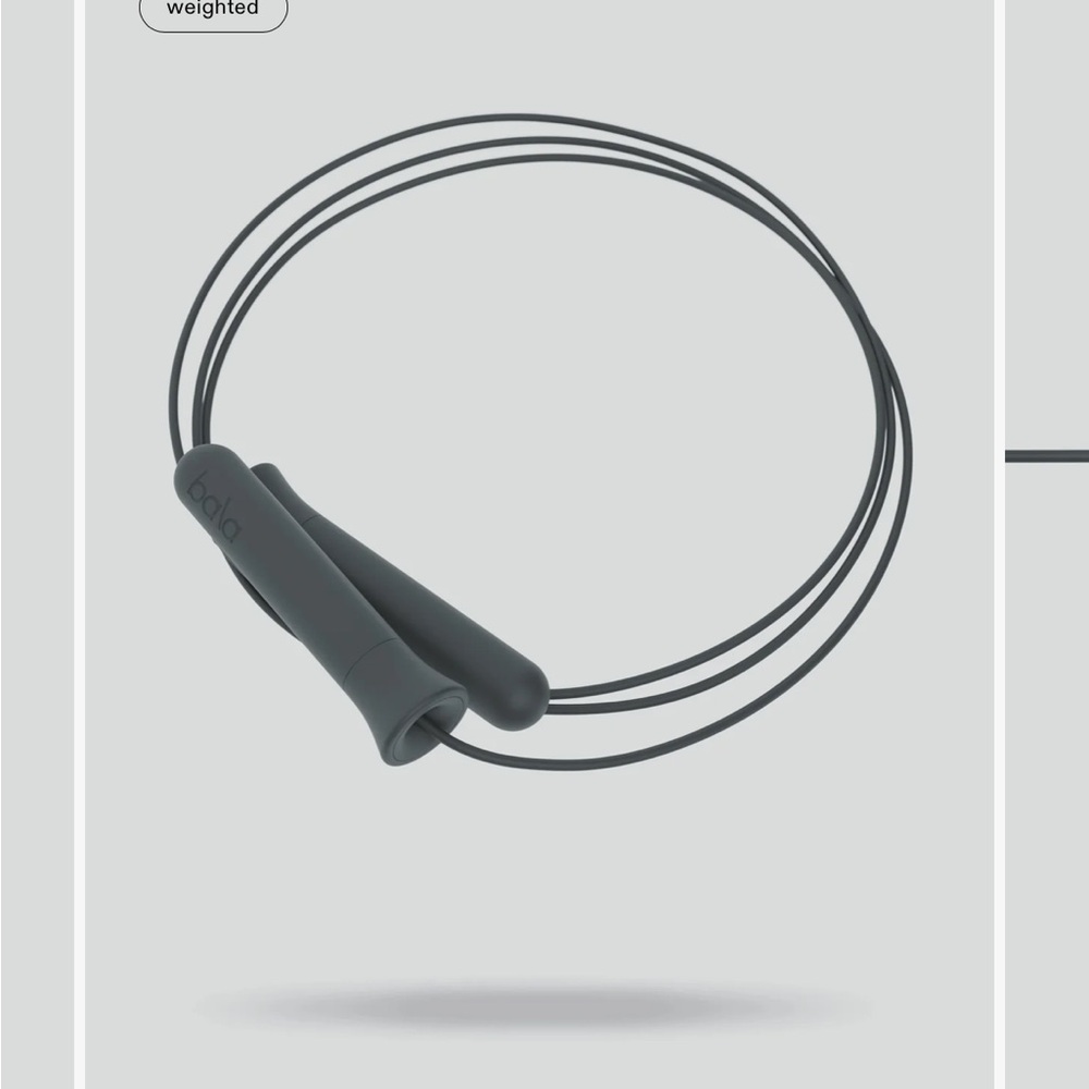 Bala Charcoal Fitness Jump Rope
